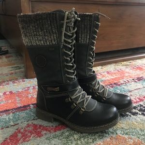 Spring Step Ababi Black Women’s Boots NWT